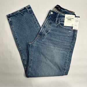 New Abercrombie Authentic Rigid Denim Loose fit 31x32 Mens Medium blue